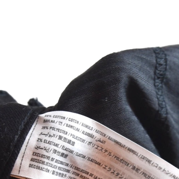 Abercrombie & Fitch Women’s 26 (2) Harper Super Skinny Jeans Distressed Knee Bla - Picture 9 of 10